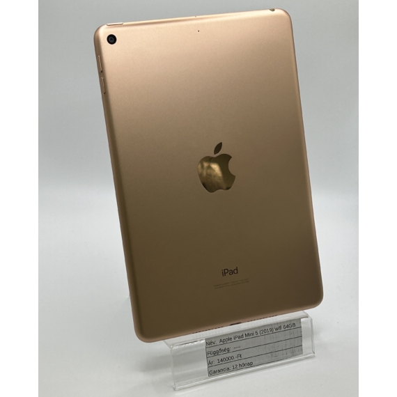 Apple iPad mini 5 Wifi 64GB Arany